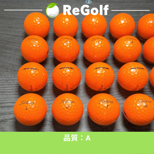 【中古】 【送料無料】 ロストボール タイトリスト ベロシティ オレンジ 2022年モデル 20球 Aランク ゴルフボール リゴルフ